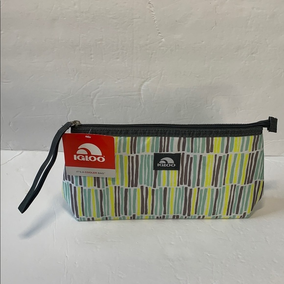 Insulated Cooler Bag Igloo Storage Bag Striped  NWT - Picture 4 of 11